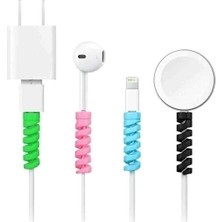 Zipax Oppo Reno 5 Kılıf Baskılı Desenli Silikon+Ekran Koruyucu+Kablo Kryc- Renklituyler