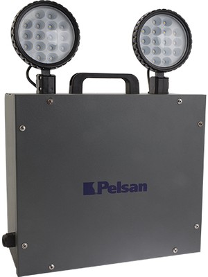 Pelsan Emergency 2X10W Sıvaustu - Std Konv Seffaf Pc 4000K St 7043 IP65 Metal Kasa Acilaydınlatma