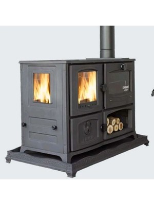 Nora Rekor Milas Kuzineli Döküm Soba, Şömine