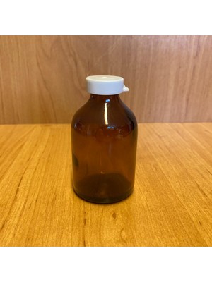 JUNİBELİW 7 Adet Amber Kahverengi Çok Amaçlı Cam Kavanoz Oda Kokusu Şişesi Küçük Vazo Kapaklı 7 x 50 ml