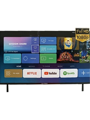 ElectroMaster ETV-332 32" 81 Ekran Uydu Alıcılı Full HD Smart LED TV
