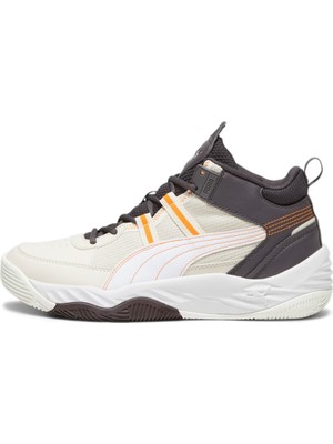 Puma Erkek Basketbol Ayakkabı Beyaz/koyu Kömür