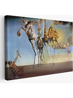 Doğal Tercih Salvador Dali - The Temptation Of St. Anthony Kanvas TABLO-5162