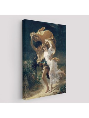 Doğal Tercih Fırtına Tablosu - Pierre Auguste Cot - The STORM-6476