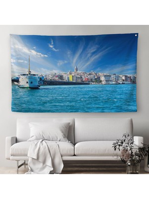 Harita Sepeti Büyük Mecidiye Camii Duvar Örtüsü-Halısı Ortaköy Camii -6503