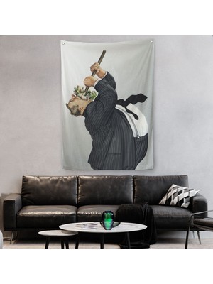 Harita Sepeti Günümüz Patronları, Sermaye Sahipleri Dekoratif Duvar Örtüsü - Halısı-6109