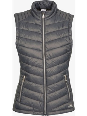 Trespass Elanora - Padded Gilet Kadın Gri Yelek