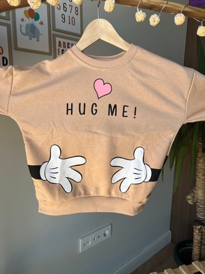 Yaze Kids Hug Me Minnie Sütlü Kahve Çocuk Takımı