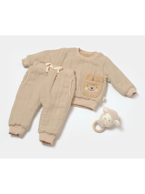 Baby Cosy Organik Müslin Alt Üst Takım