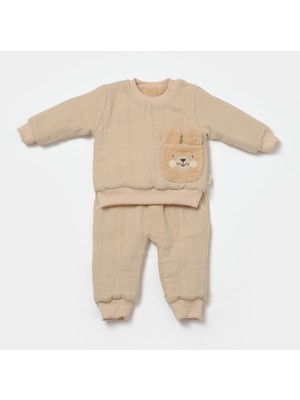 Baby Cosy Organik Müslin Alt Üst Takım