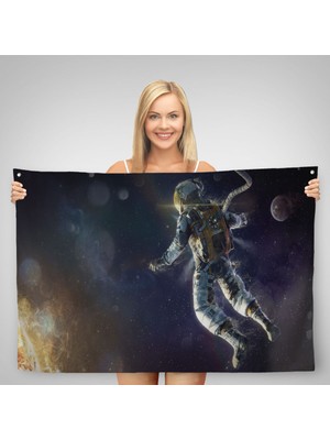 Harita Sepeti Harita Sepetiastronot Duvar Sanatı Duvar Örtüsü Halısı Uzay Posteri Astronot Uzayda Gezegen Arka Planı 5381