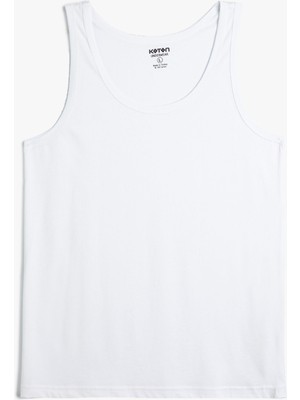 Koton Basic Atlet U Yaka Kolsuz Pamuklu