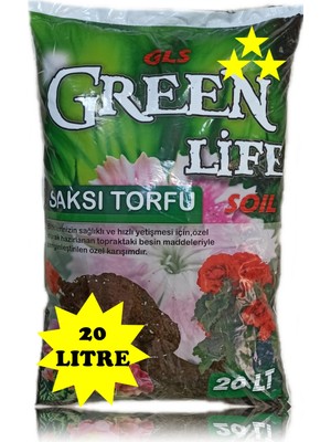 Htm Yapı Harika Bitki Toprağı, Fideleme, Çiçek Toprağı Torf Humus Katkılı 20 Lt.