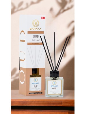 Baraka Çubuklu Oda ve Ortam Kokusu - Ud  120ML Oud