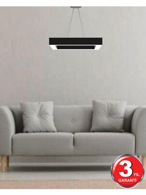 Hegza Lighting Quattro - Ledli Modern Sarkıt Linear LED Avize Salon Mutfak Oturma Odası Yatak Odası Antre Hol LED