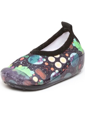 Newborn NAQ1010 Çocuk Galaksi Siyah Deniz Havuz Patiği