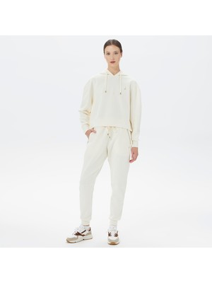 Nautıca Kadın Kırık Beyaz Relaxed Fıt Eşofman Altı 37K606T.1MA