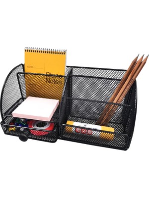 Kraf Perfore Masa Seti Kombine Çekmeceli 412G Siyah 1 Adet