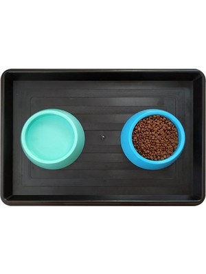 Shopiolog Evcil Hayvan Kedi Köpek Mama Kabı Altlığı