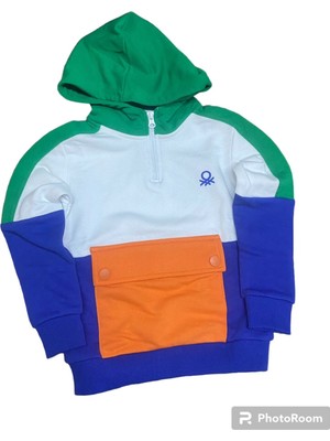 Benetton Çocuk Sweatshirt BNT-B20894 Saks