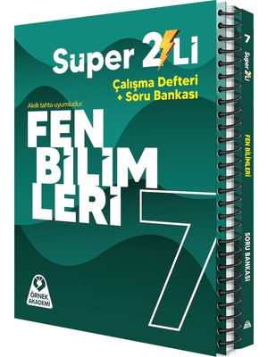Örnek Akademi Yayınları 7. Sınıf Süper 2'li Fen Bilimleri Seti