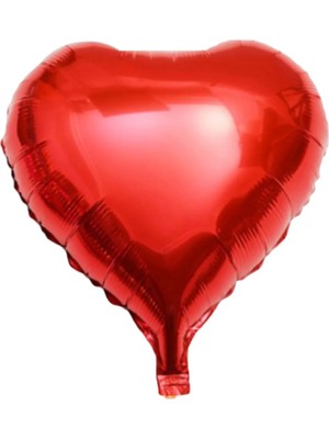 Kırmızı Kalp Folyo Balon 45 cm 1 Adet