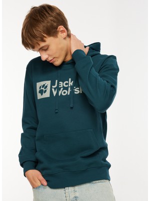 Jack Wolfskin Arthur Hoody Yeşil Erkek Kapüşonlu Sweatshirt 1000001TR