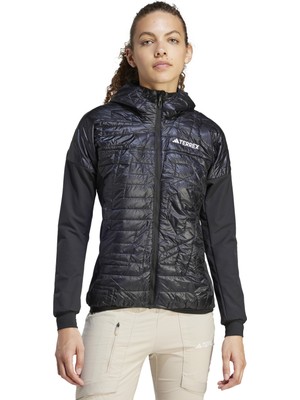 adidas Siyah Kadın Mont IB4203-W Xpr Var Hyb Jacket