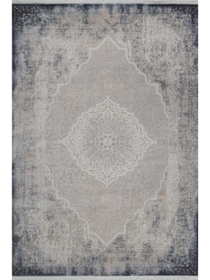 Anatolian Carpet Store Aspendos Klasik 4195M Gri-Mavi Akrilik Makina Halısı