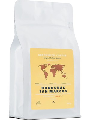 Greenwich Coffee Honduras Kahve San Marcos Yöresel Filtre Kahve Arabica 250 gr