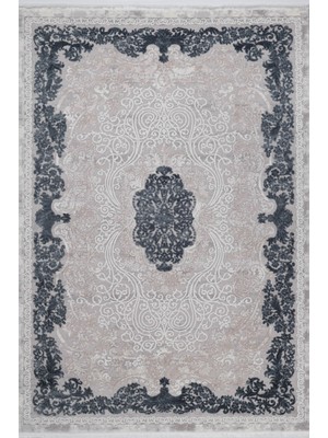 Anatolian Carpet Store Aspendos Klasik 4191M Gri-Mavi Akrilik Makina Halısı