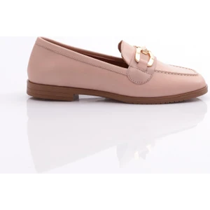 06 Kadın  Dikiş Detayli Çiçek Süsleme Babet