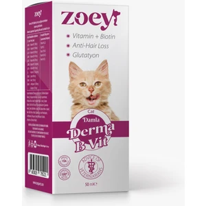 Derma B Vit Kediler Için Tüy Sağlığını Destekleyici Multivitamin Damla