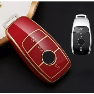 Şenyıldız Aksesuar Mercedes B C E Sınıfı C180 C200 Glc Cla Cle Amg W205 W213 W222 E200 300 Anahtar Koruma Kılıfı