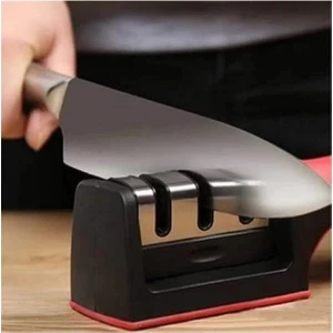 Bay Home Profesyonel Bıçak Bileyici 3 Açılı Elmas Seramik Tungsten Çelik El Bıçakları Bileme