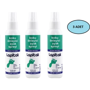 Koku Önleyici Ayak Spreyi 125 ml 3'lü
