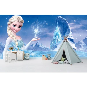 Umut Gergi Tavan Elsa Çocuk Odası Tek Parça Tekstil Tabanlı Duvar Kağıdı