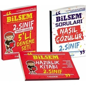 2. Sınıf Bilsem Hazırlık Seti Zeki Çocuk Yayınları