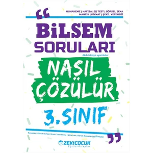 3. Sınıf Bilsem Soru Bankası Nasıl Çözülür Zeki Çocuk Yayınları