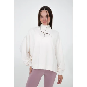 Basic İnce Sweatshirt, Dik Yaka  - Vassago