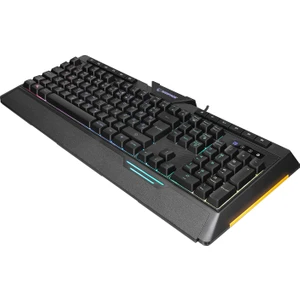 Rapıdo Plus Semi Mechanical Sese Duyarlı Lc Layout Rainbow Işıklı Makrolu Gaming Klavye