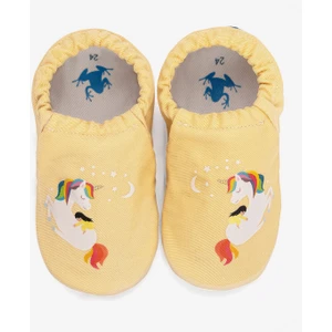 Unicorn Hyper Pastel Sarı Barefoot Akıllı Patik