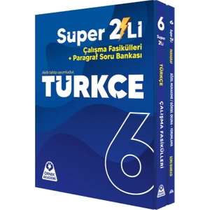 Örnek Akademi Yayınları 6. Sınıf Süper 2'li Türkçe Seti