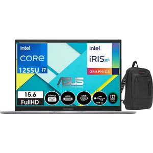 Vivobook X1504ZA-BQ324 Intel Core I7 1255U 16 GB 1tb SSD 15.6" Dos Fhd Dizüstü Bilgisayar X1504ZA07+ZETTAÇANTA