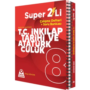 Örnek Akademi Yayınları 8. Sınıf T.C. İnkılap Tarihi ve Atatürkçülük Süper 2'li Set
