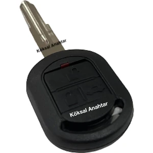 Köksal Anahtar Chevrolet Lacetti 3 Tuşlu Kumanda Kabı