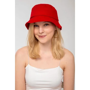 Saria Moda Kadın Bej Bucket Şapka