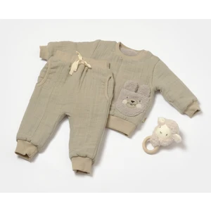 Baby Cosy Organik Müslin Alt Üst Takım