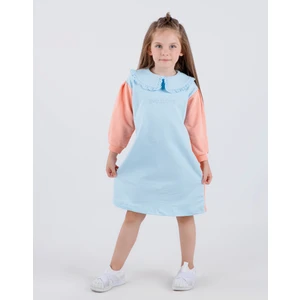 Harika Kids Kız Çocuk Iki Iplik Kumaş Orta Kalınlıkta Uzun Kollu Örme Basicelbise