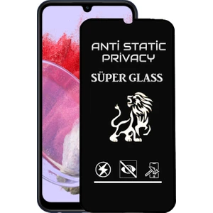 Caseworld Samsung Galaxy M34 Tam Kaplayan Anti Statik Görünmez Safir Ekran Koruyucu Hayalet Cam